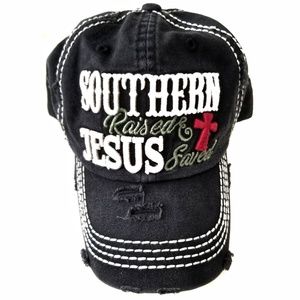 KBETHOS Embroidered Cross Southern Baseball Cap